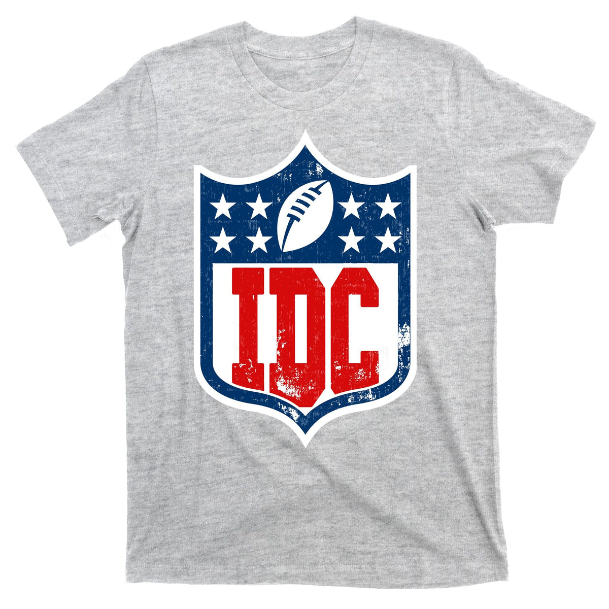 Idc Funny Anti Football I Dont Care T-Shirt product image 9