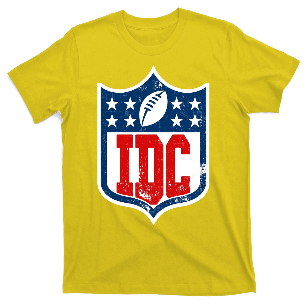 Idc Funny Anti Football I Dont Care T-Shirt product image 3