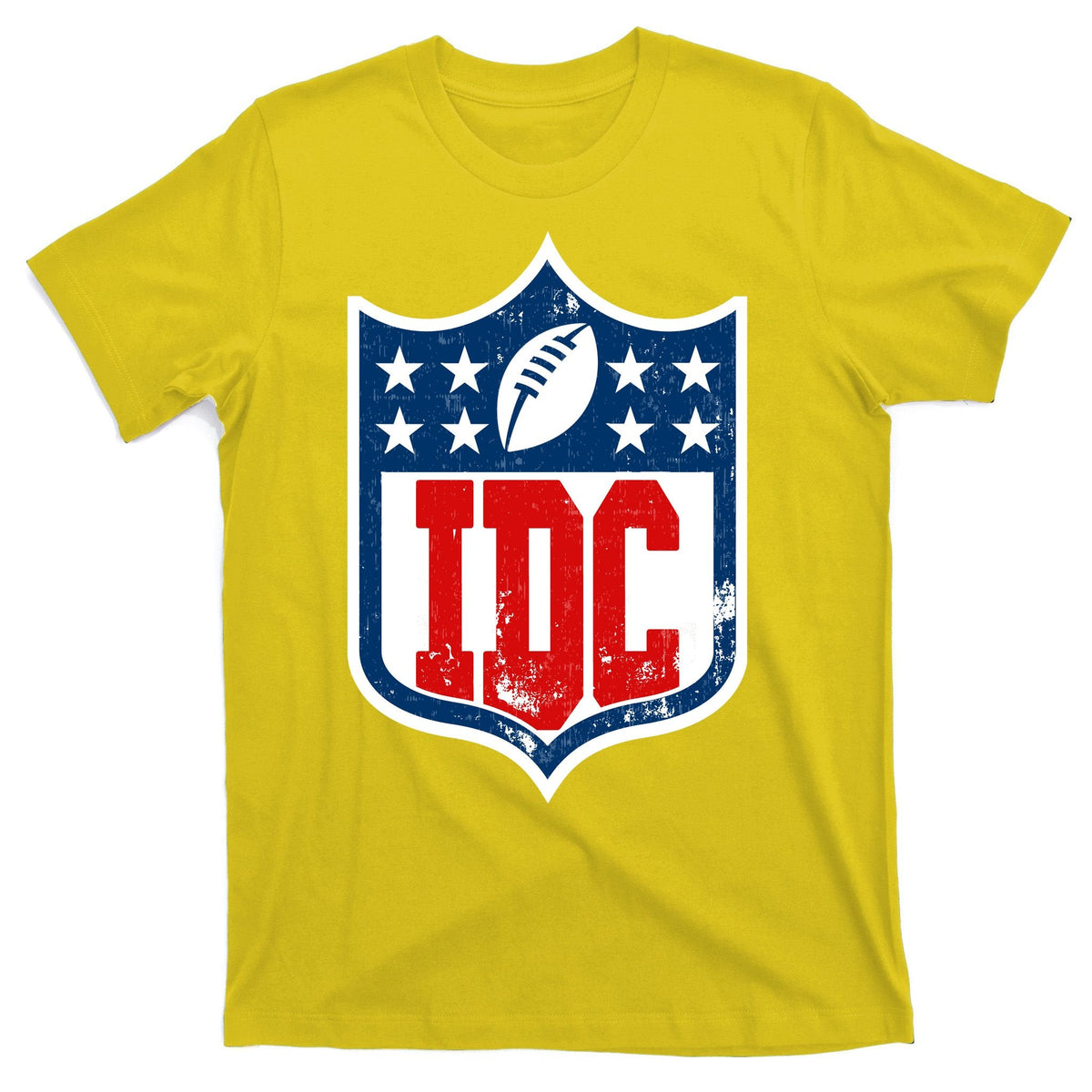 Idc Funny Anti Football I Dont Care T-Shirt product image 3
