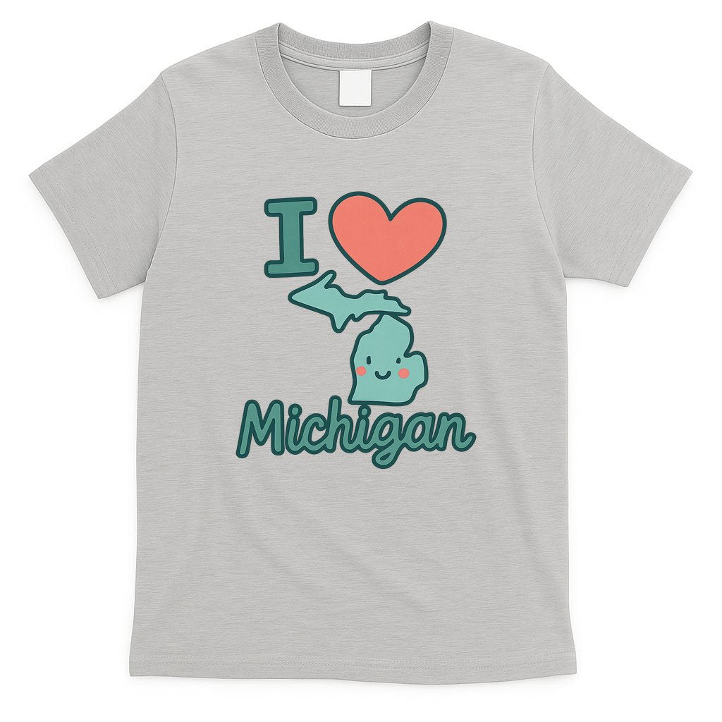 I Heart Michigan T-Shirt product image 5