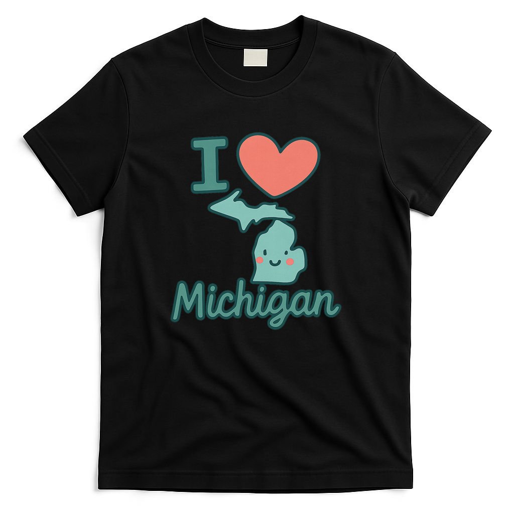 I Heart Michigan T-Shirt product image 4