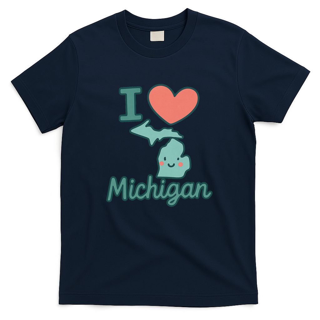I Heart Michigan T-Shirt product image 1