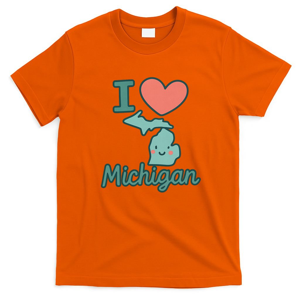 I Heart Michigan T-Shirt product image 3