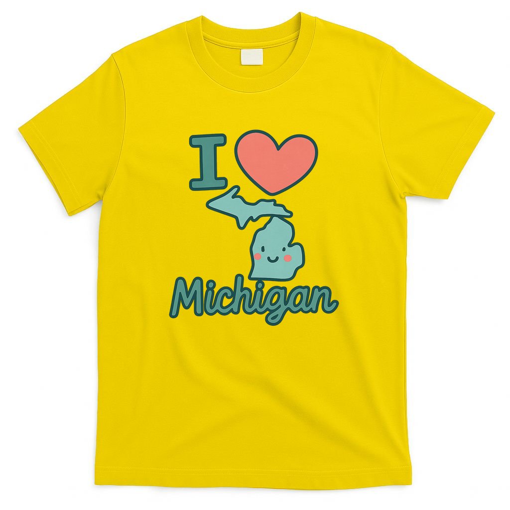 I Heart Michigan T-Shirt product image 2