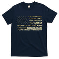 I Have Two Titles Dad And Bonus Military Camo Flag T-Shirt product image 1