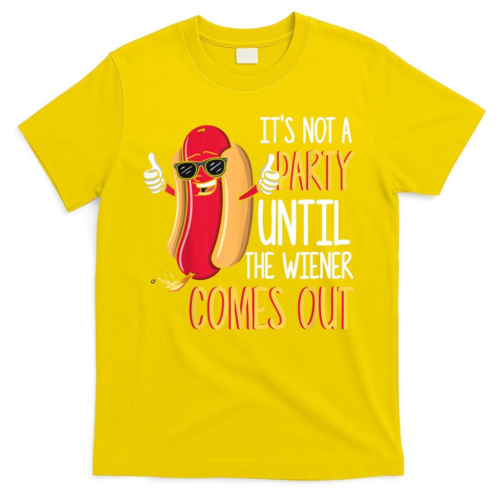 It's Not A Party Until The Wiener Comes Out Funny Hot Dog product image 3