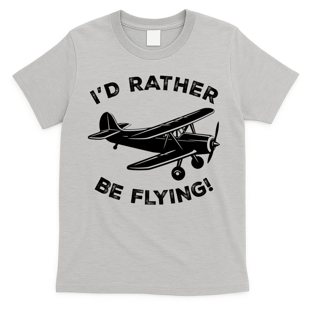 I'd Rather Be Flying Funny Pilot & Aviation Airplane Gift product image 5