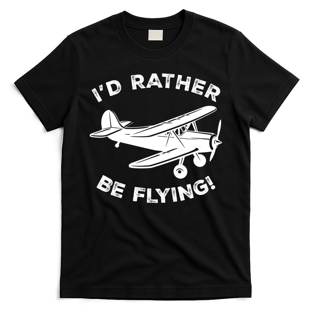I'd Rather Be Flying Funny Pilot & Aviation Airplane Gift product image 4