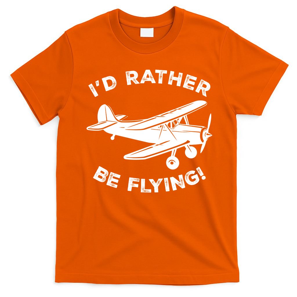 I'd Rather Be Flying Funny Pilot & Aviation Airplane Gift product image 3