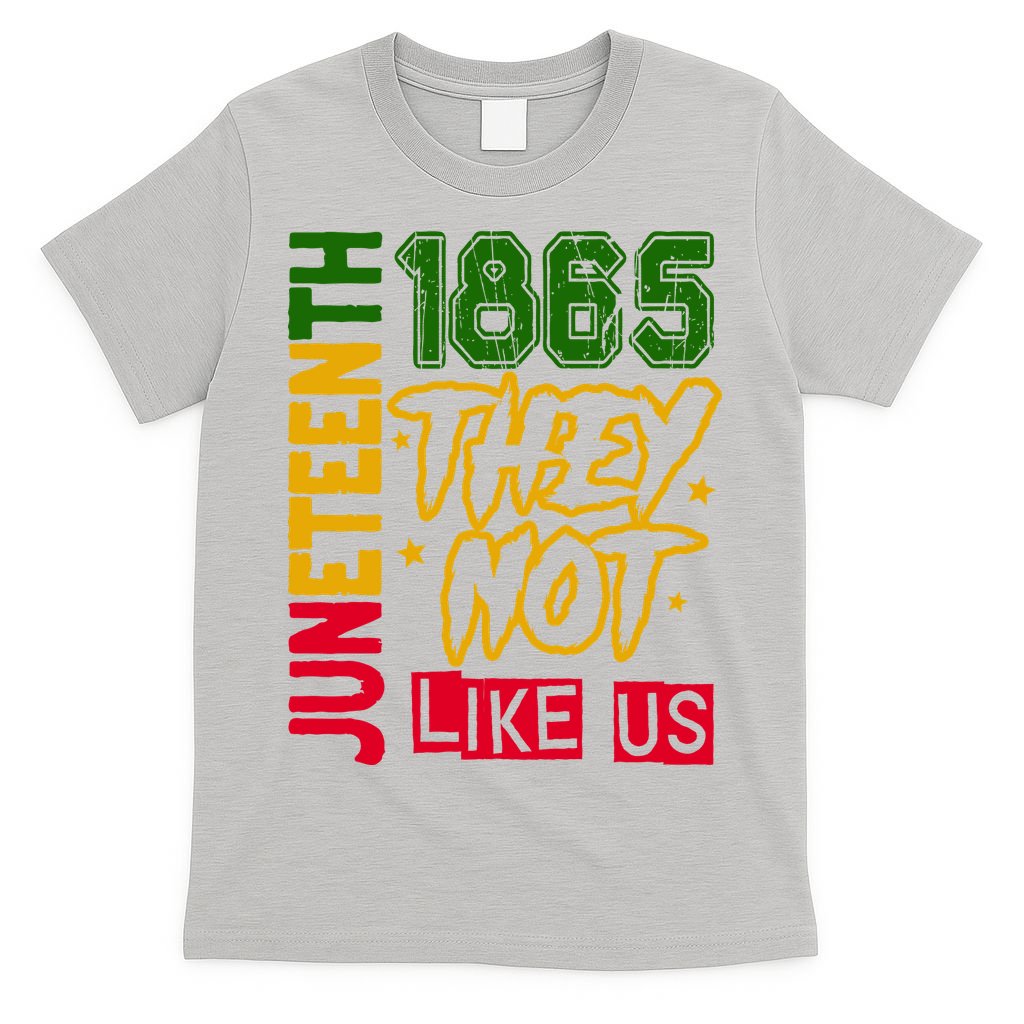 Juneteenth 1865 Black History Month They Not Like Us T-Shirt product image 5