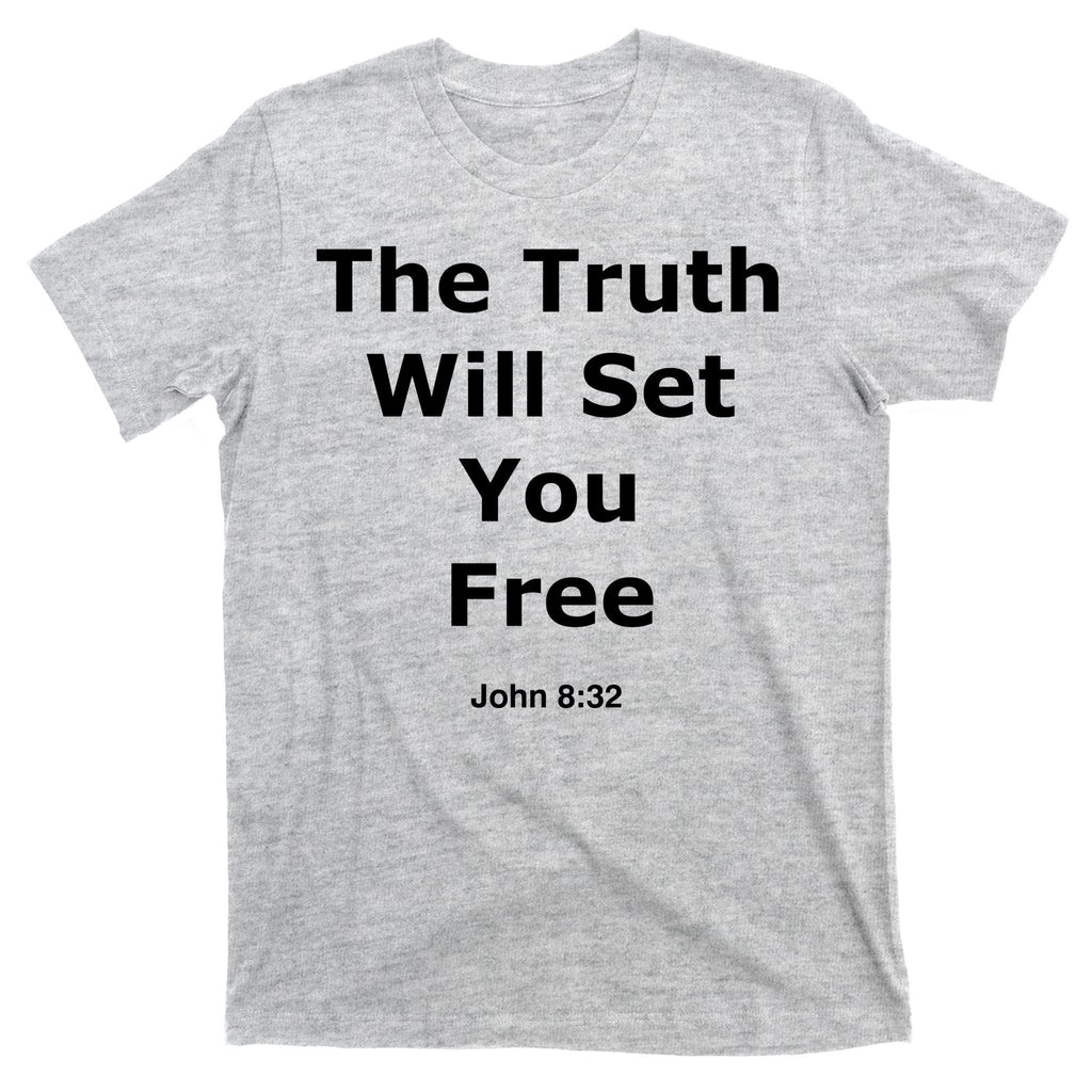 John 8:32 The Truth Will Set You Free T-Shirt product image 9