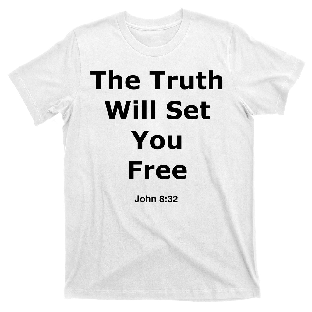 John 8:32 The Truth Will Set You Free T-Shirt product image 11