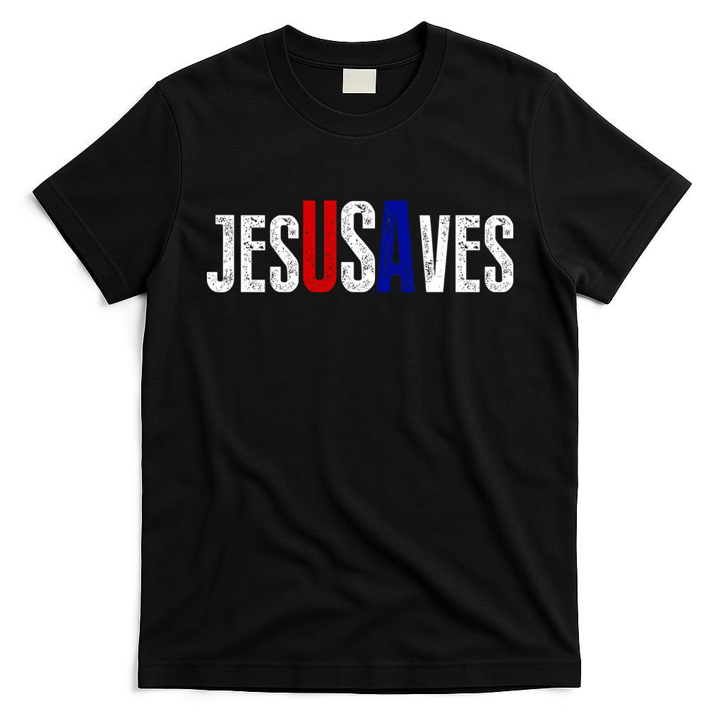 Jesus Saves USA T-Shirt product image 4