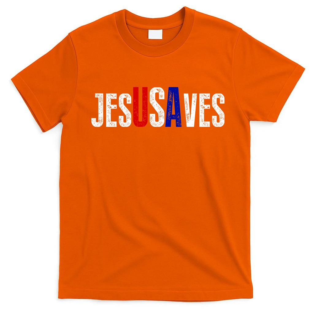 Jesus Saves USA T-Shirt product image 3
