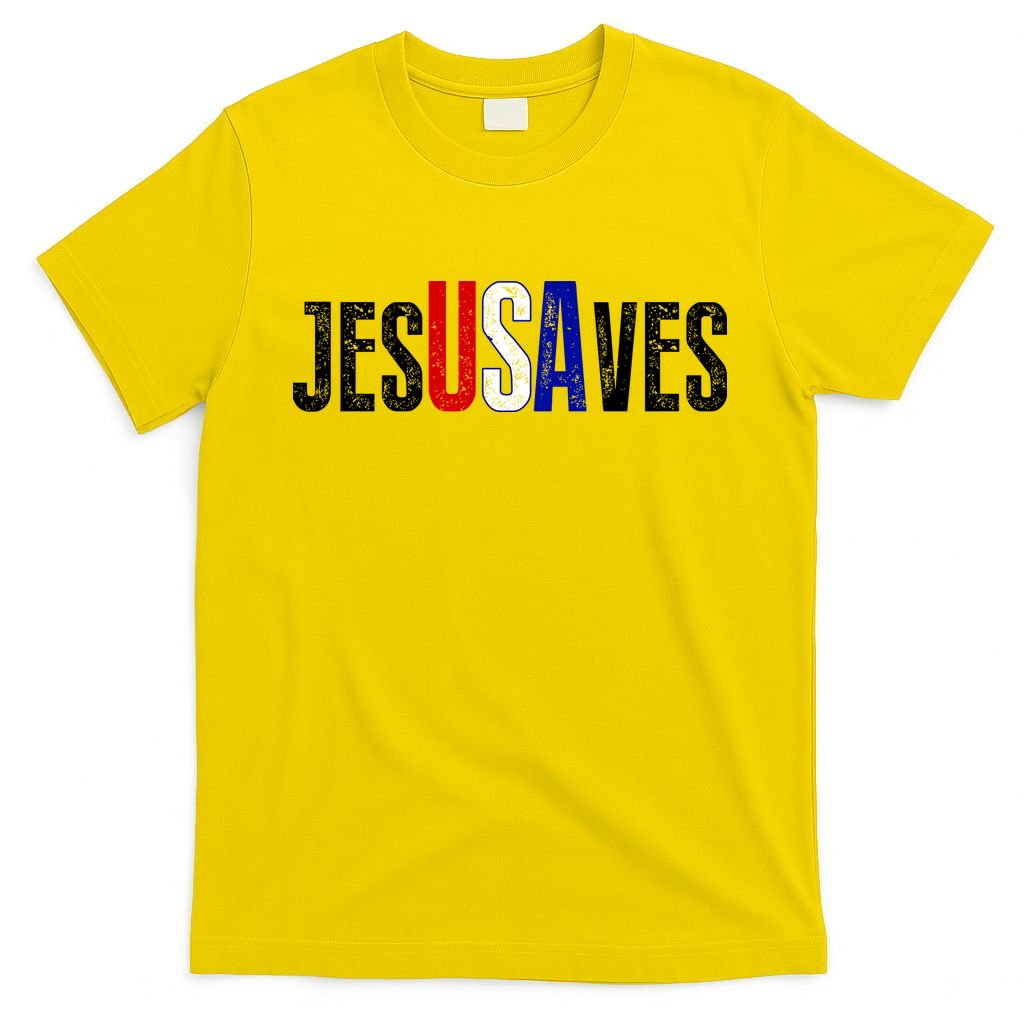 Jesus Saves USA T-Shirt product image 2