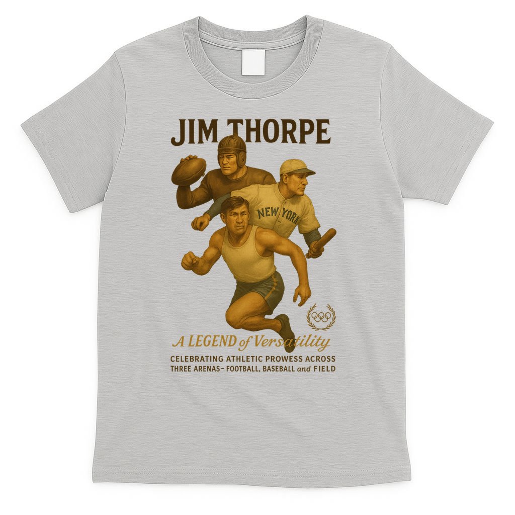 Jim Thorpe A Legend Of Versatility T-Shirt product image 2