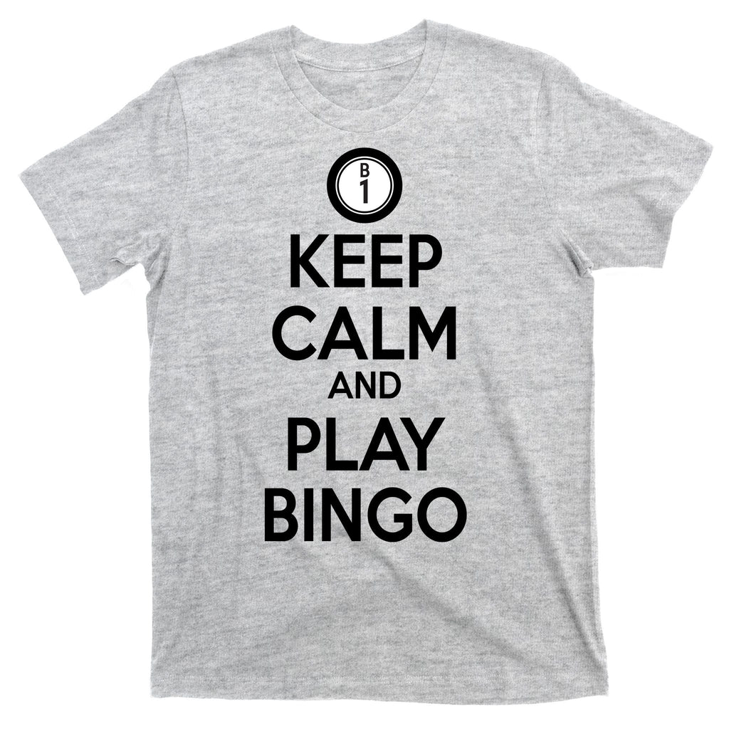 Keep Calm And Play Bingo T-Shirt product image 9