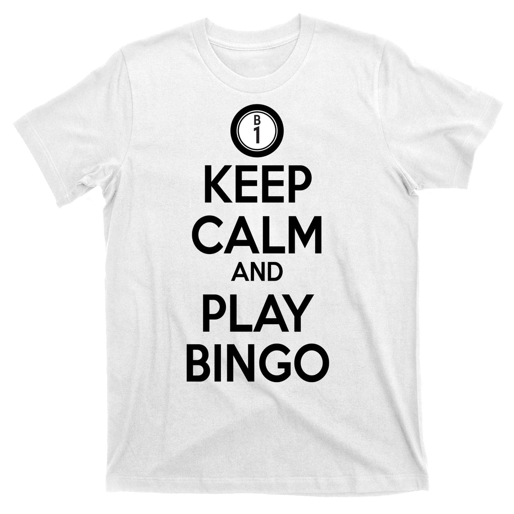Keep Calm And Play Bingo T-Shirt product image 11