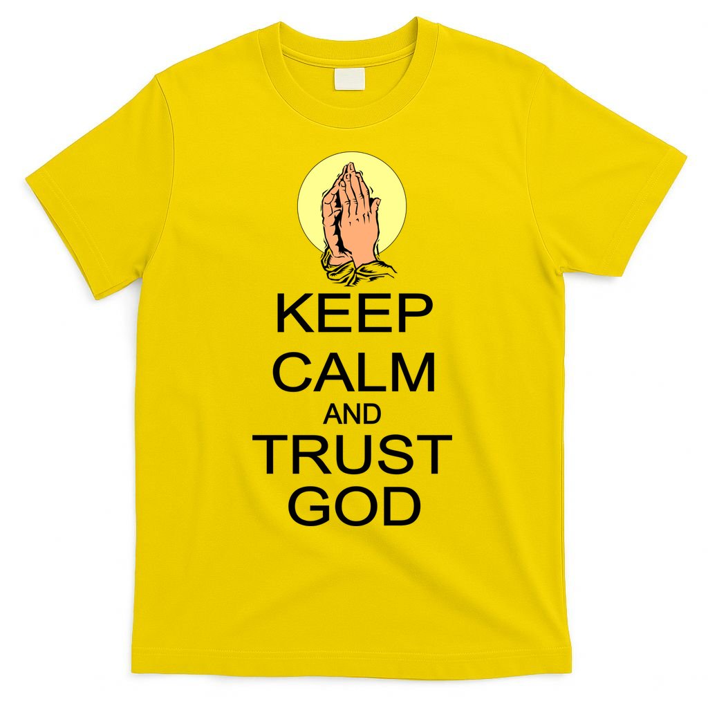 Keep Calm and Trust God T-Shirt product image 3