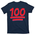 Keep It 100 One Hundred Emoji T-Shirt product image 1