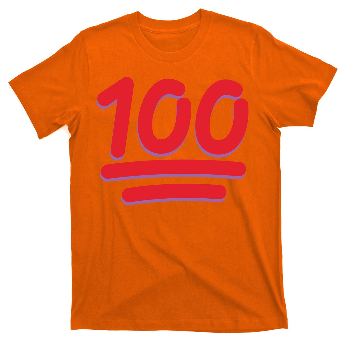 Keep It 100 One Hundred Emoji T-Shirt product image 5