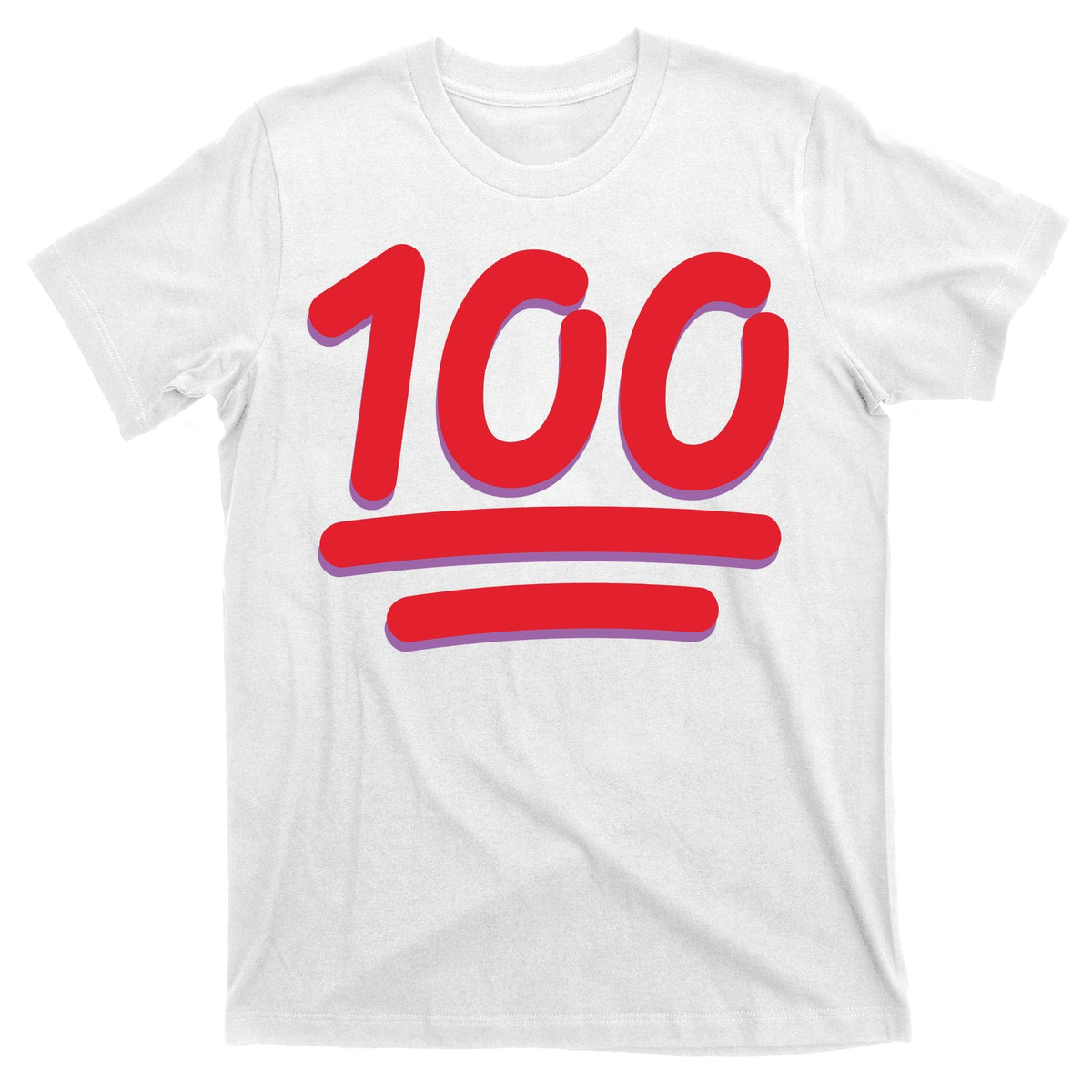 Keep It 100 One Hundred Emoji T-Shirt product image 11