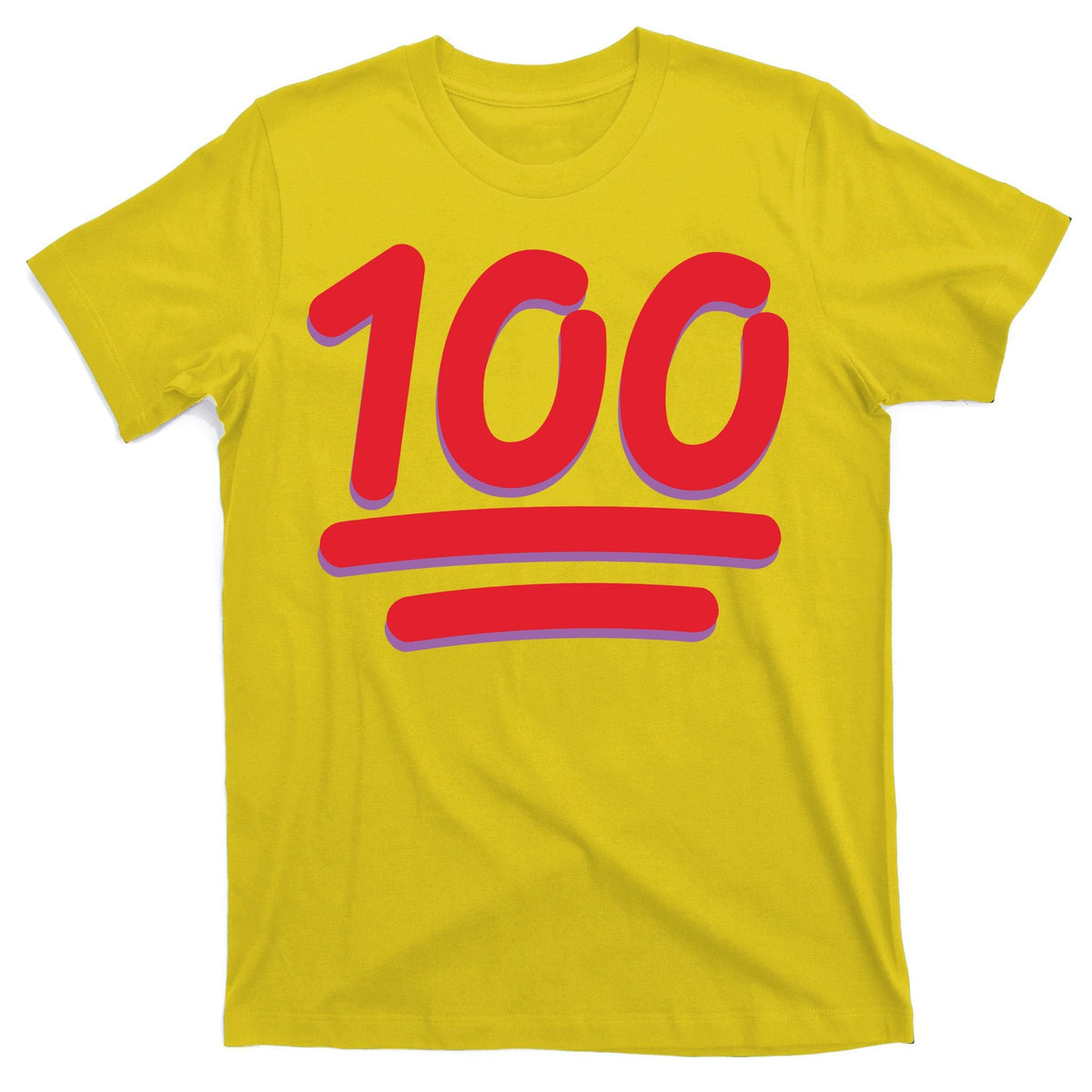 Keep It 100 One Hundred Emoji T-Shirt product image 3