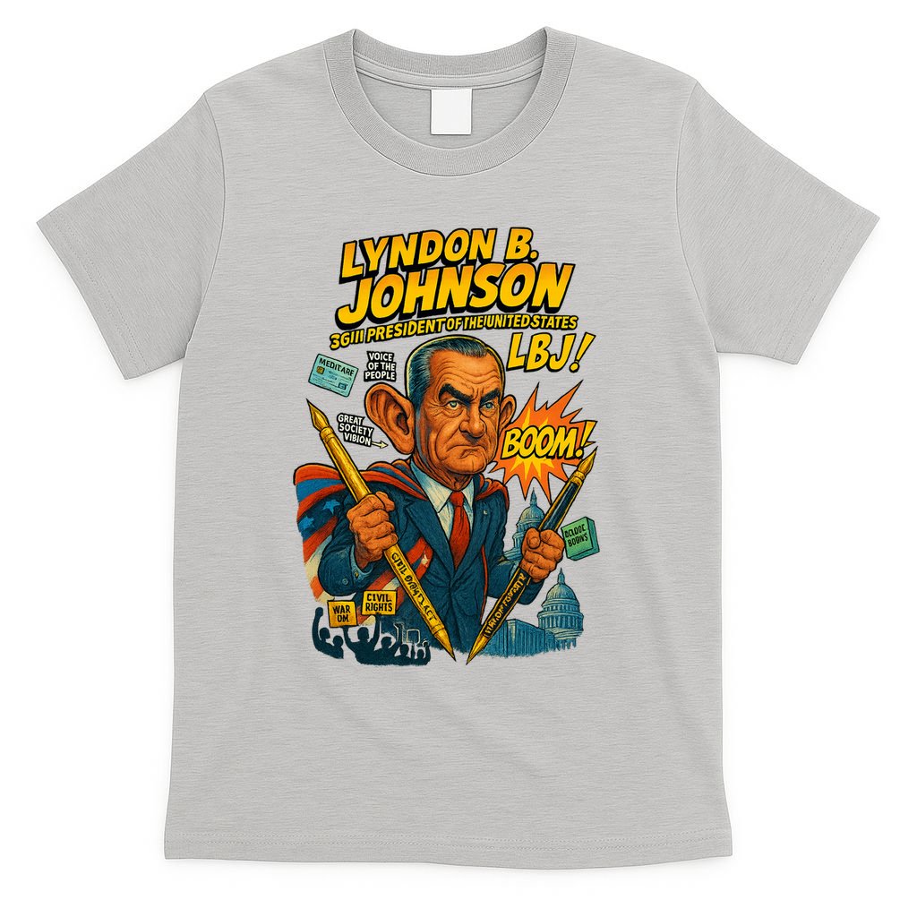 Lyndon B. Johnson The Presidential Chronicles T-Shirt product image 5