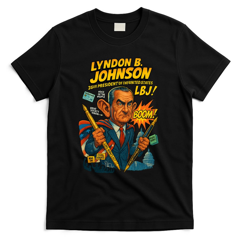 Lyndon B. Johnson The Presidential Chronicles T-Shirt product image 4
