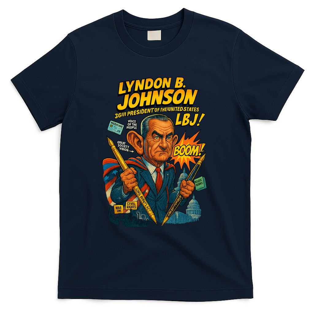 Lyndon B. Johnson The Presidential Chronicles T-Shirt product image 1