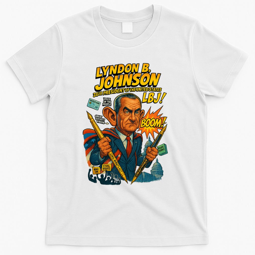 Lyndon B. Johnson The Presidential Chronicles T-Shirt product image 6