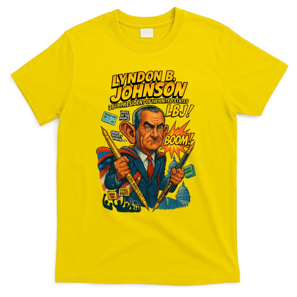 Lyndon B. Johnson The Presidential Chronicles T-Shirt product image 2