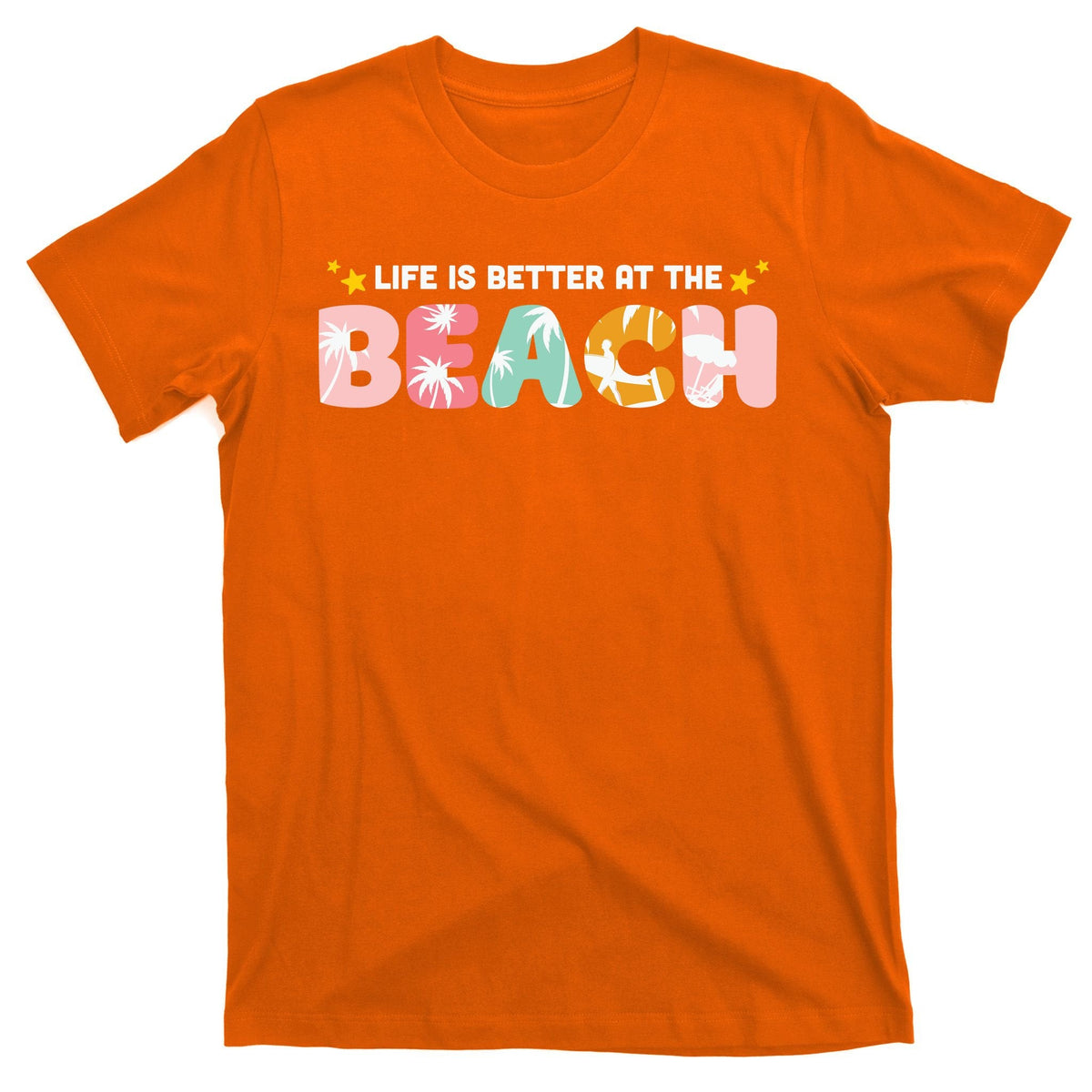 Life Is Better At The Beach Summer Tropical T-Shirt product image 5