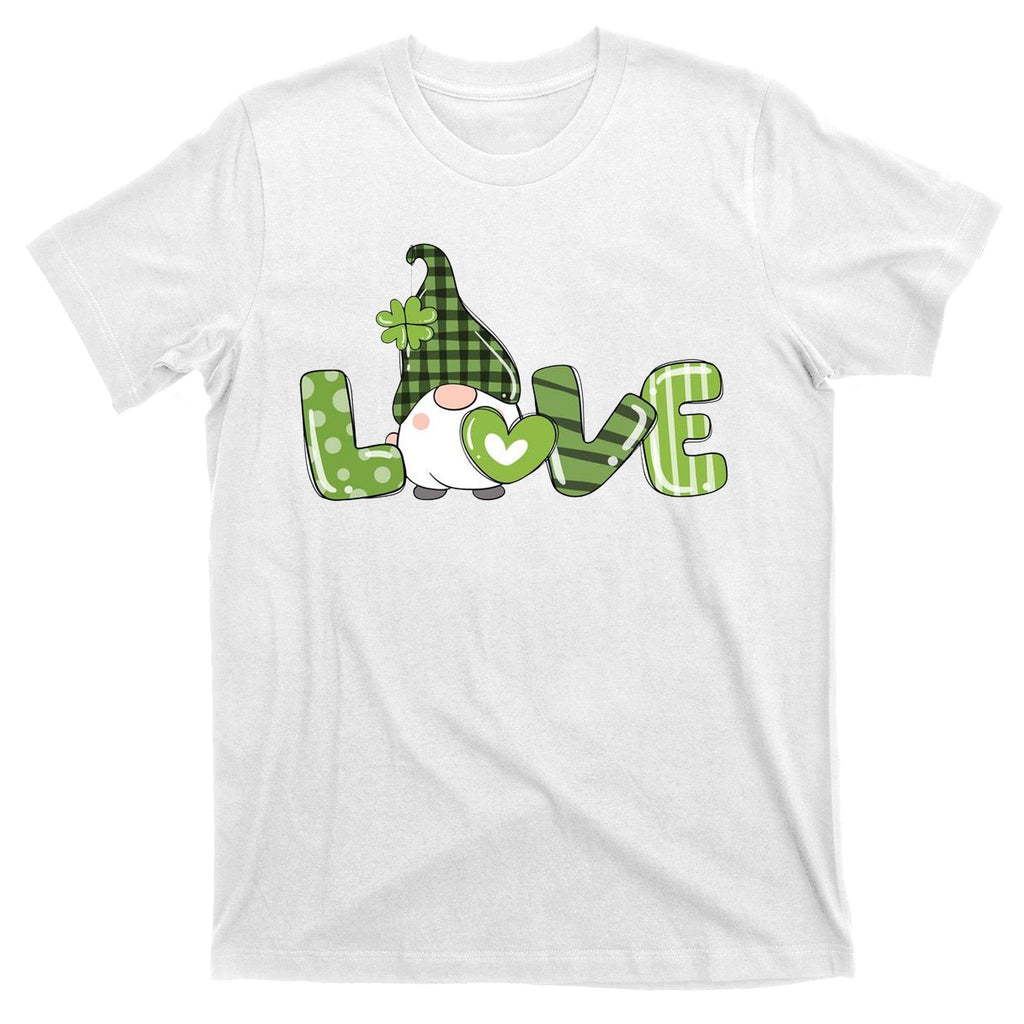 Love Irish Gnome Cute St Patricks Day T-Shirt product image 11