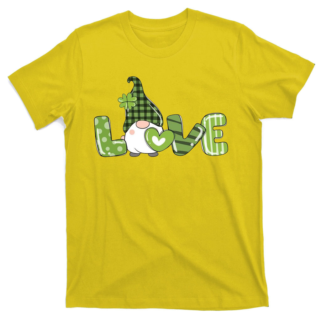 Love Irish Gnome Cute St Patricks Day T-Shirt product image 3