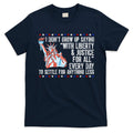 Liberty Justice For All Patriotic Pro American T-Shirt product image 1