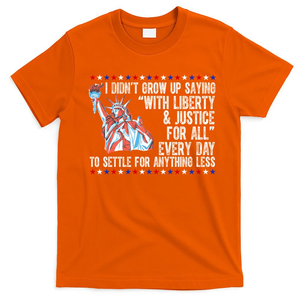 Liberty Justice For All Patriotic Pro American T-Shirt product image 3