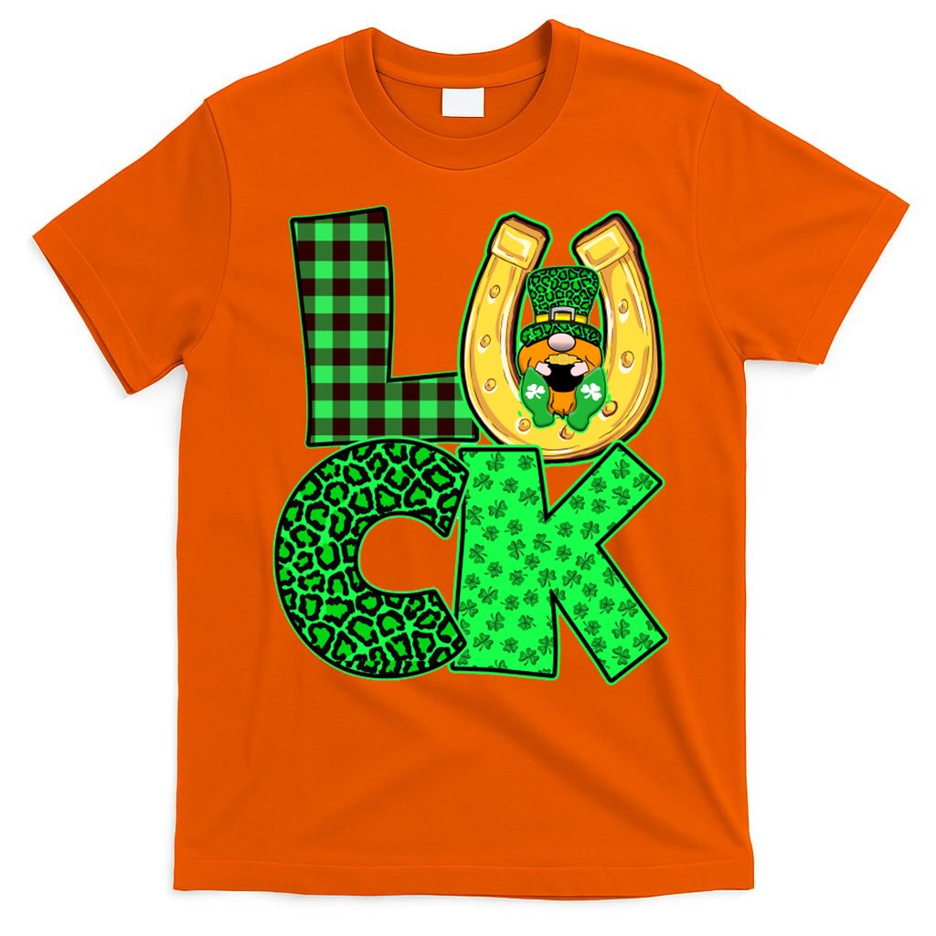 Luck St Patricks Day Lucky Leprechaun Cute T-Shirt product image 5
