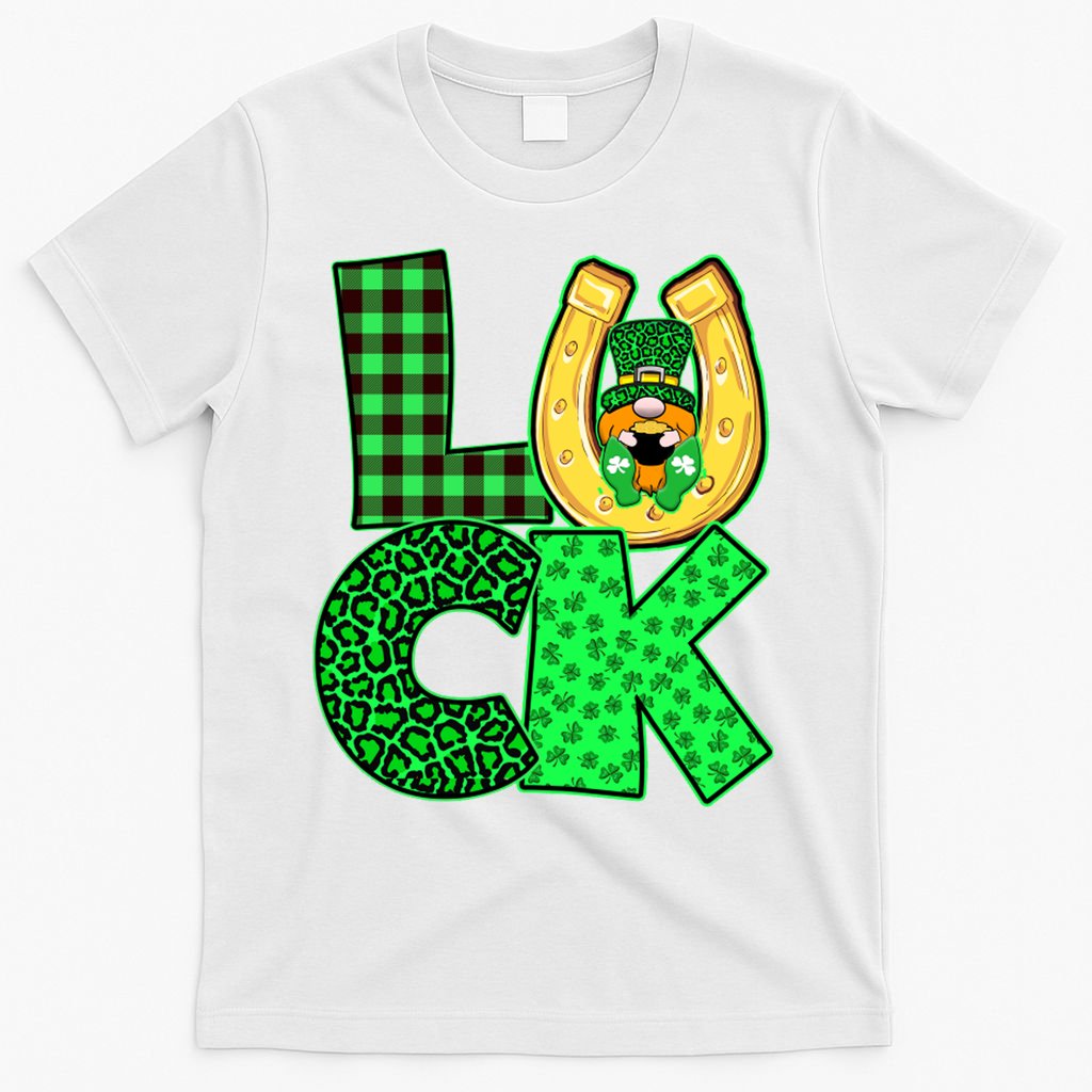 Luck St Patricks Day Lucky Leprechaun Cute T-Shirt product image 11