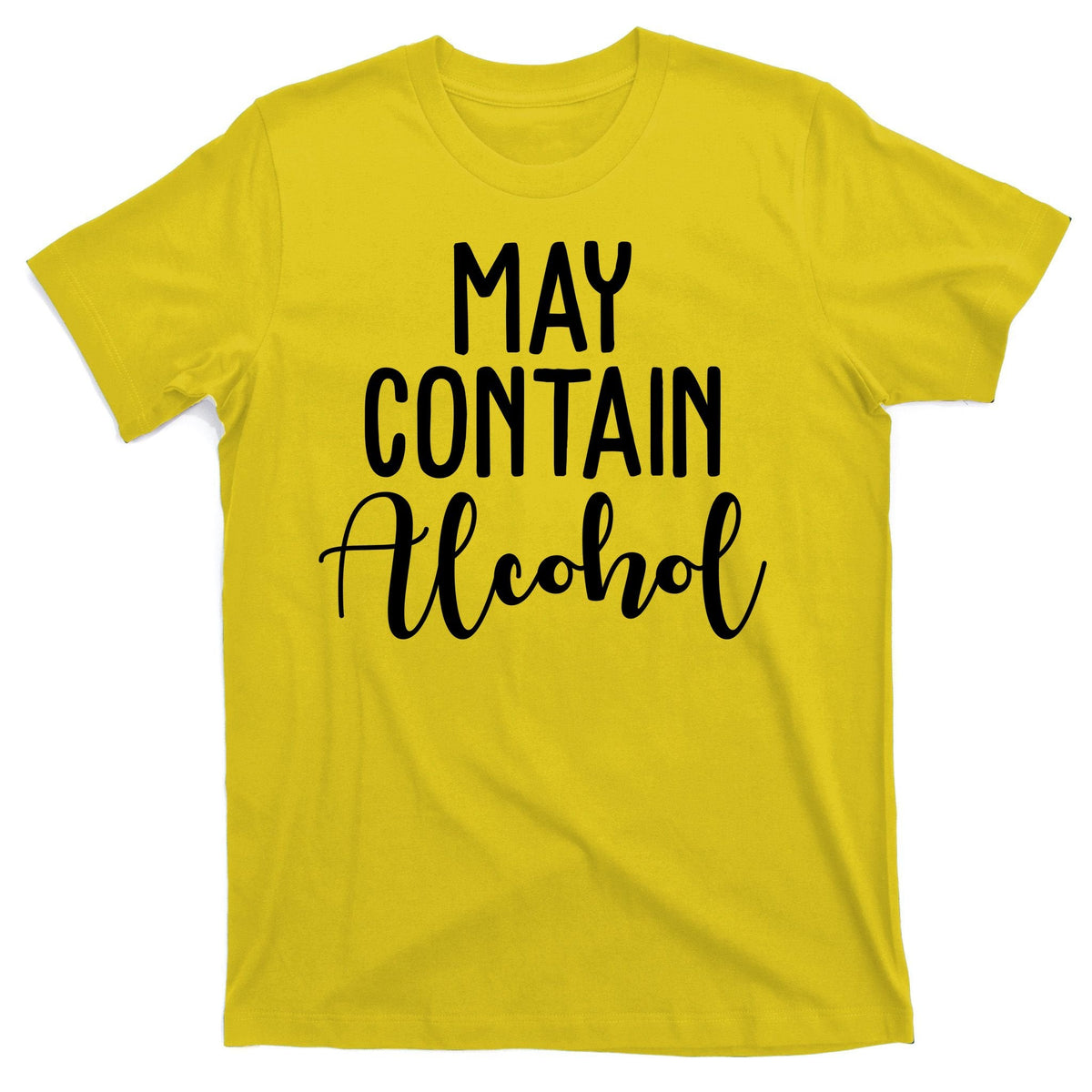 May Contain Alcohol Funny T-Shirt product image 3