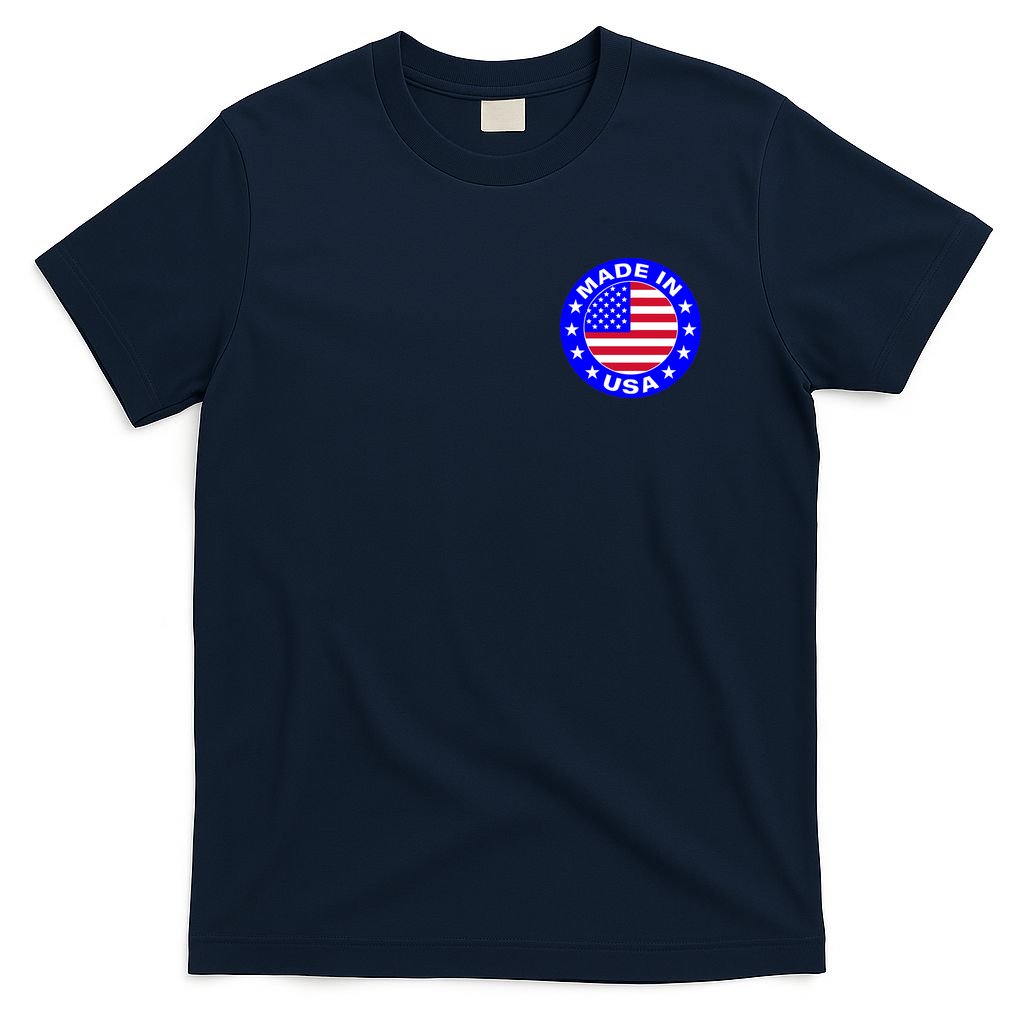 Made In The USA Badge T-Shirt product image 1