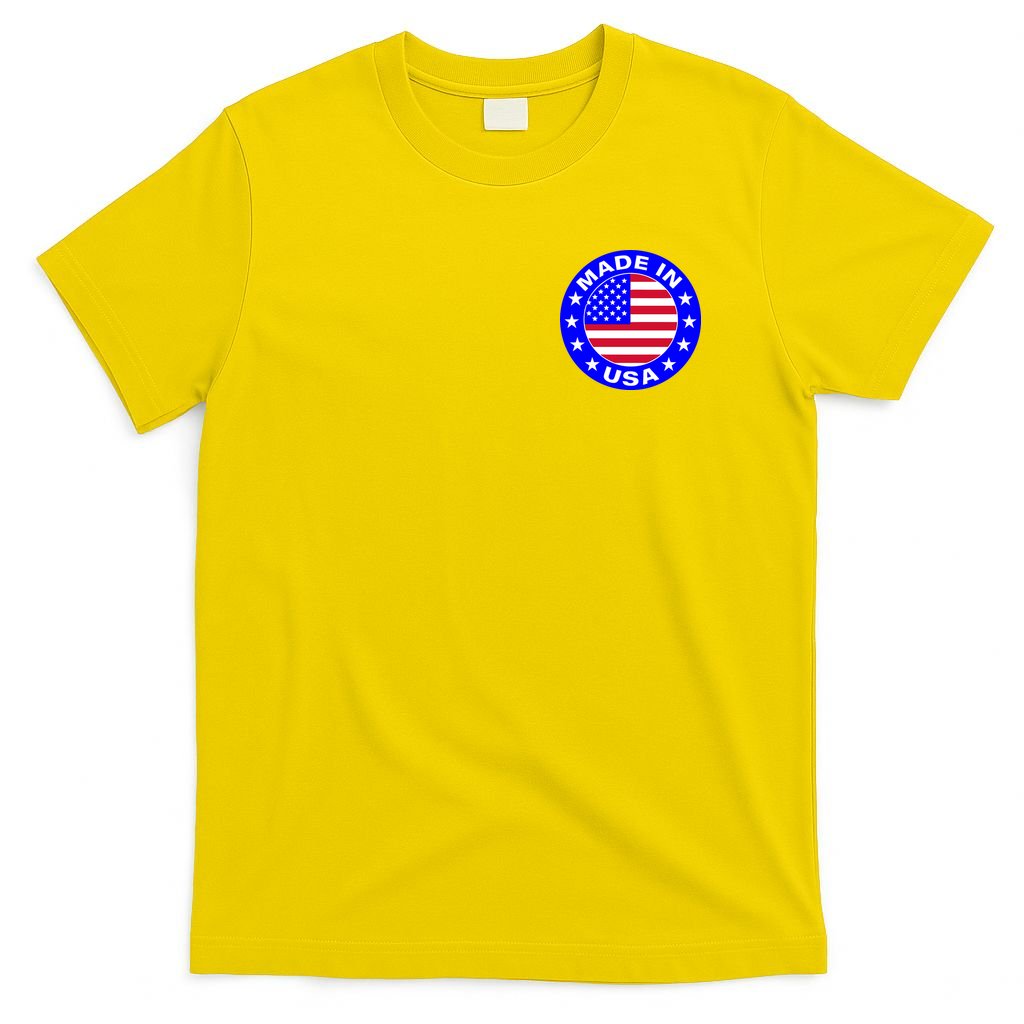 Made In The USA Badge T-Shirt product image 3