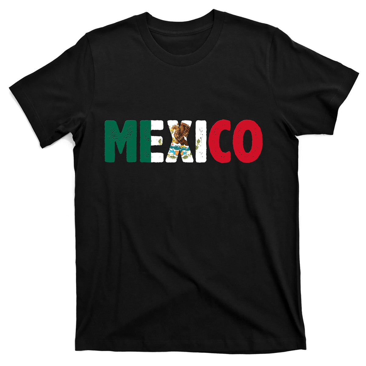 Mexico Mexican Flag Vintage Pride T-Shirt product image 7