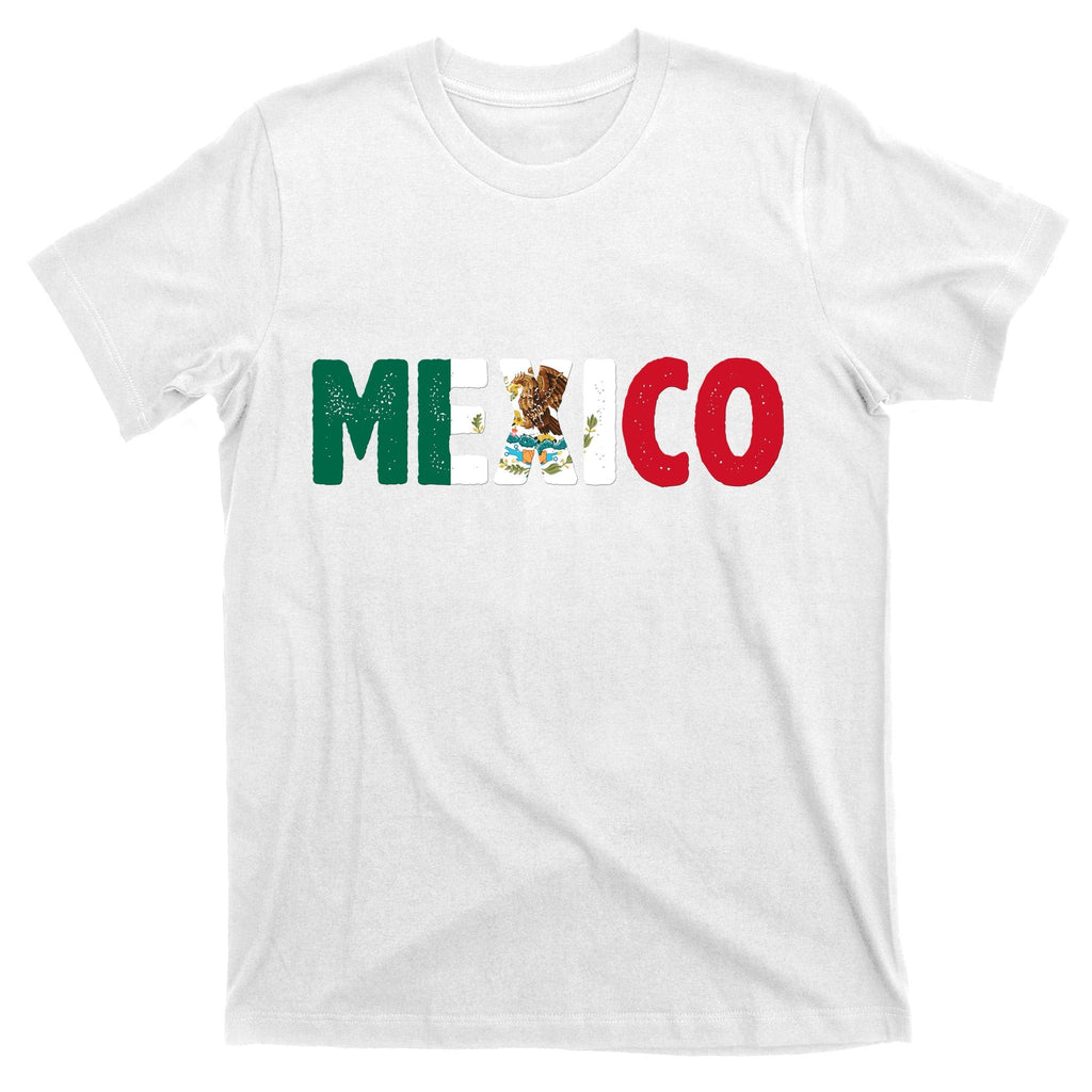 Mexico Mexican Flag Vintage Pride T-Shirt product image 11
