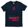 More Spaghetti Less Upsetti Funny Food Meme T-Shirt product image 1