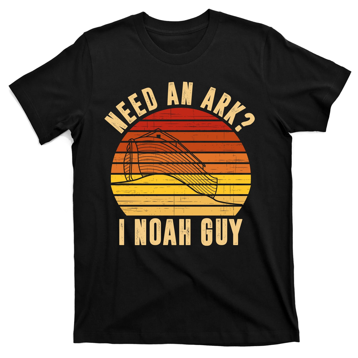 Need An Ark I Noah Guy Funny Christian T-Shirt product image 7