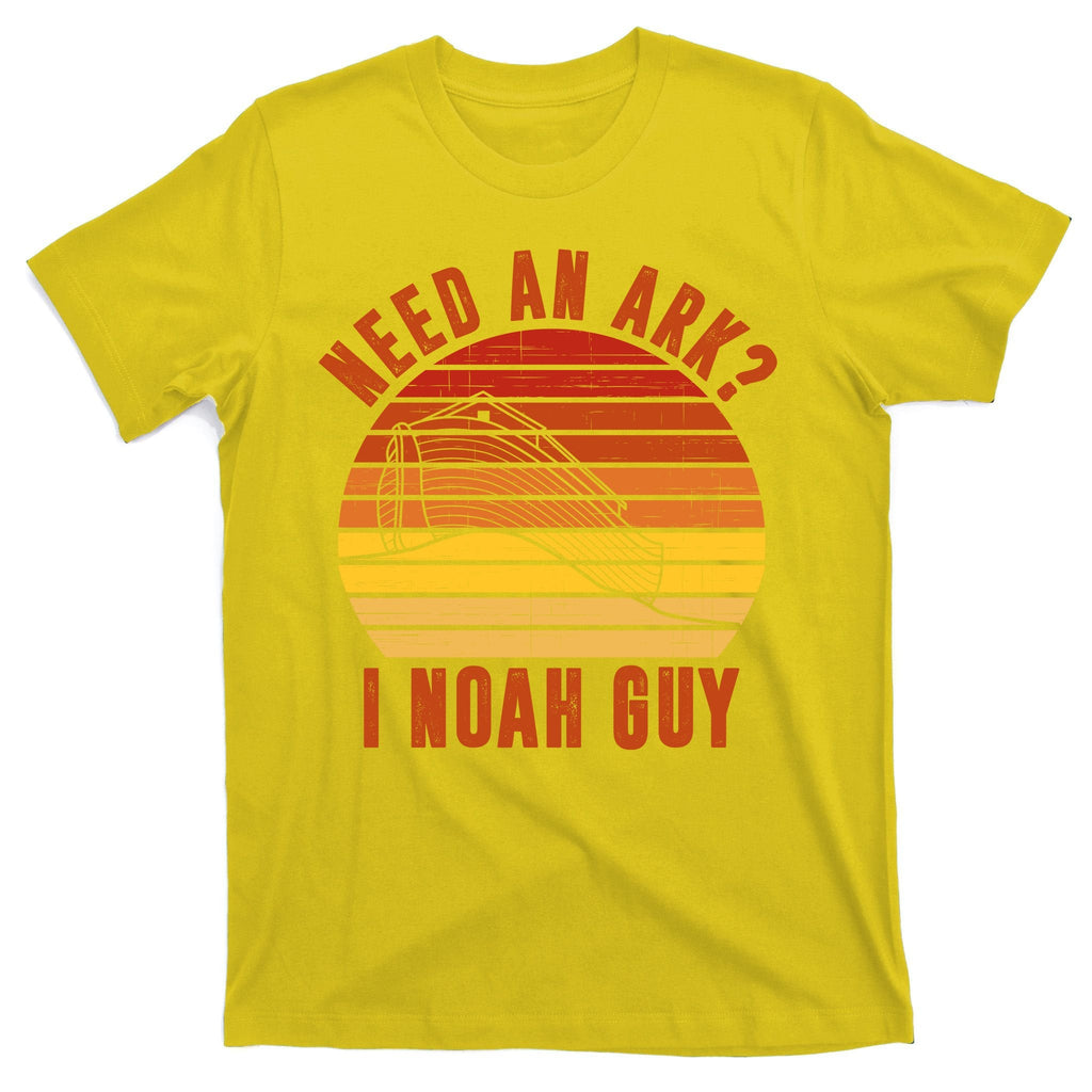 Need An Ark I Noah Guy Funny Christian T-Shirt product image 3