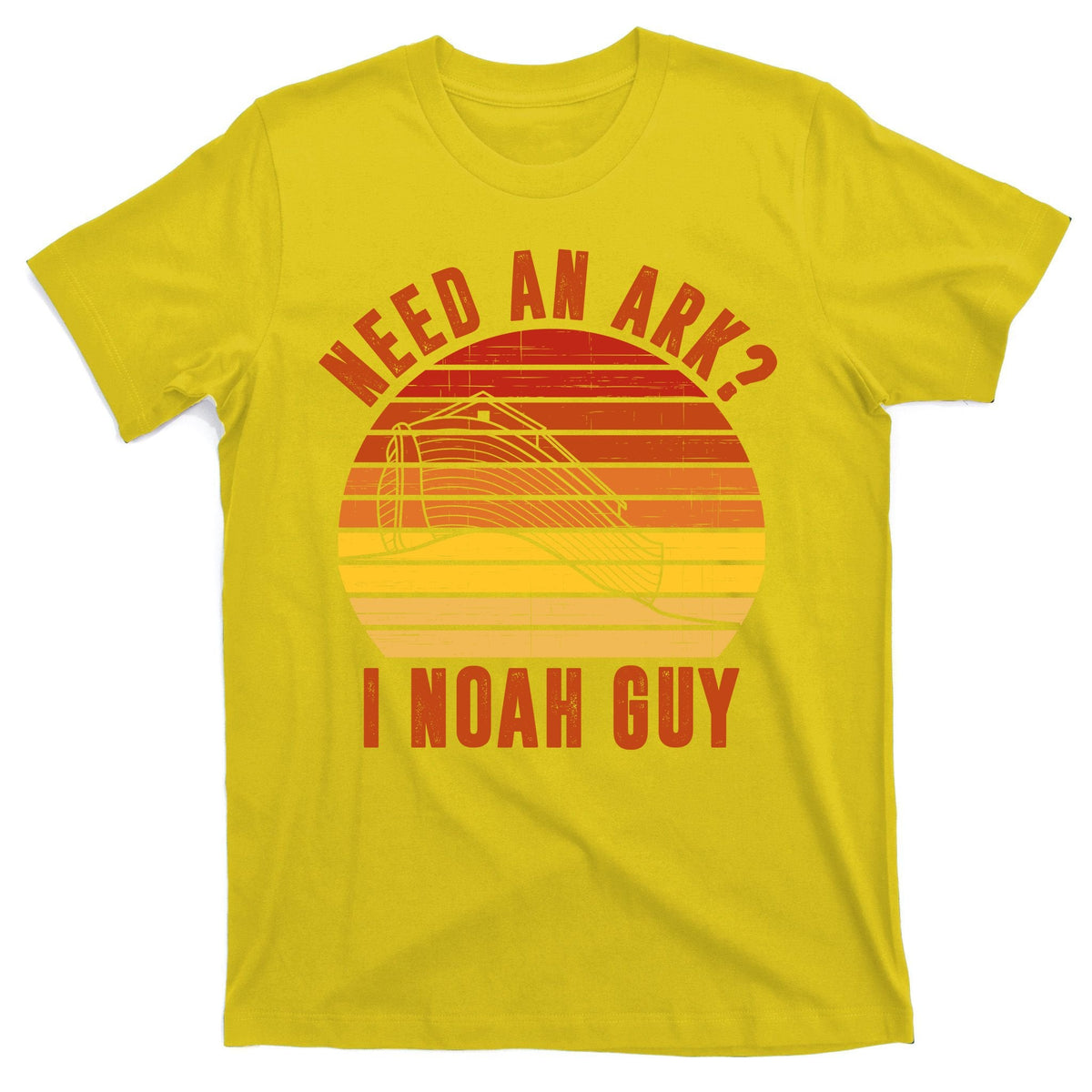 Need An Ark I Noah Guy Funny Christian T-Shirt product image 3