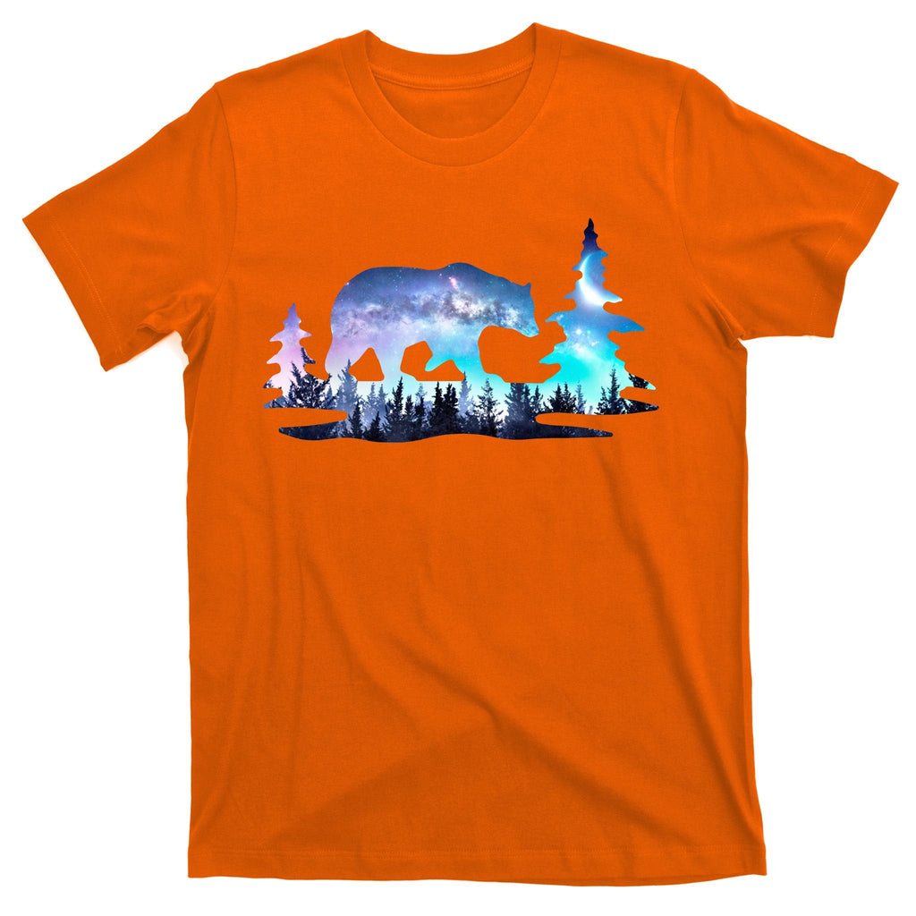 Night Sky Wilderness Bear T-Shirt product image 5