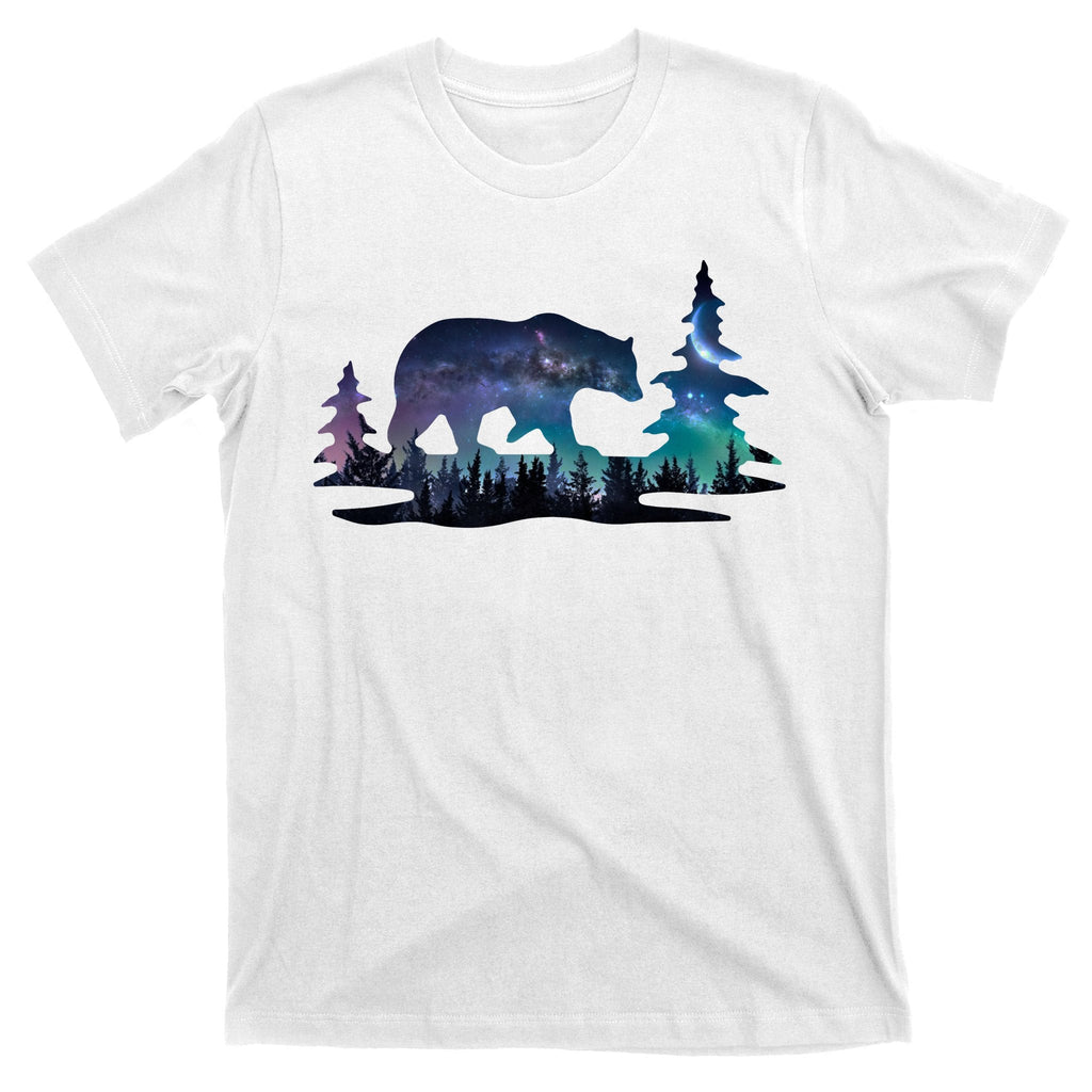 Night Sky Wilderness Bear T-Shirt product image 11